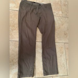 Volcom dark khaki pants